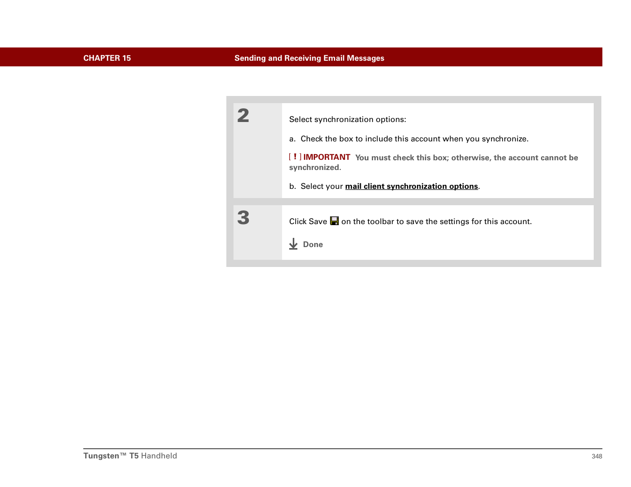 Palm T5 User Manual | Page 370 / 675