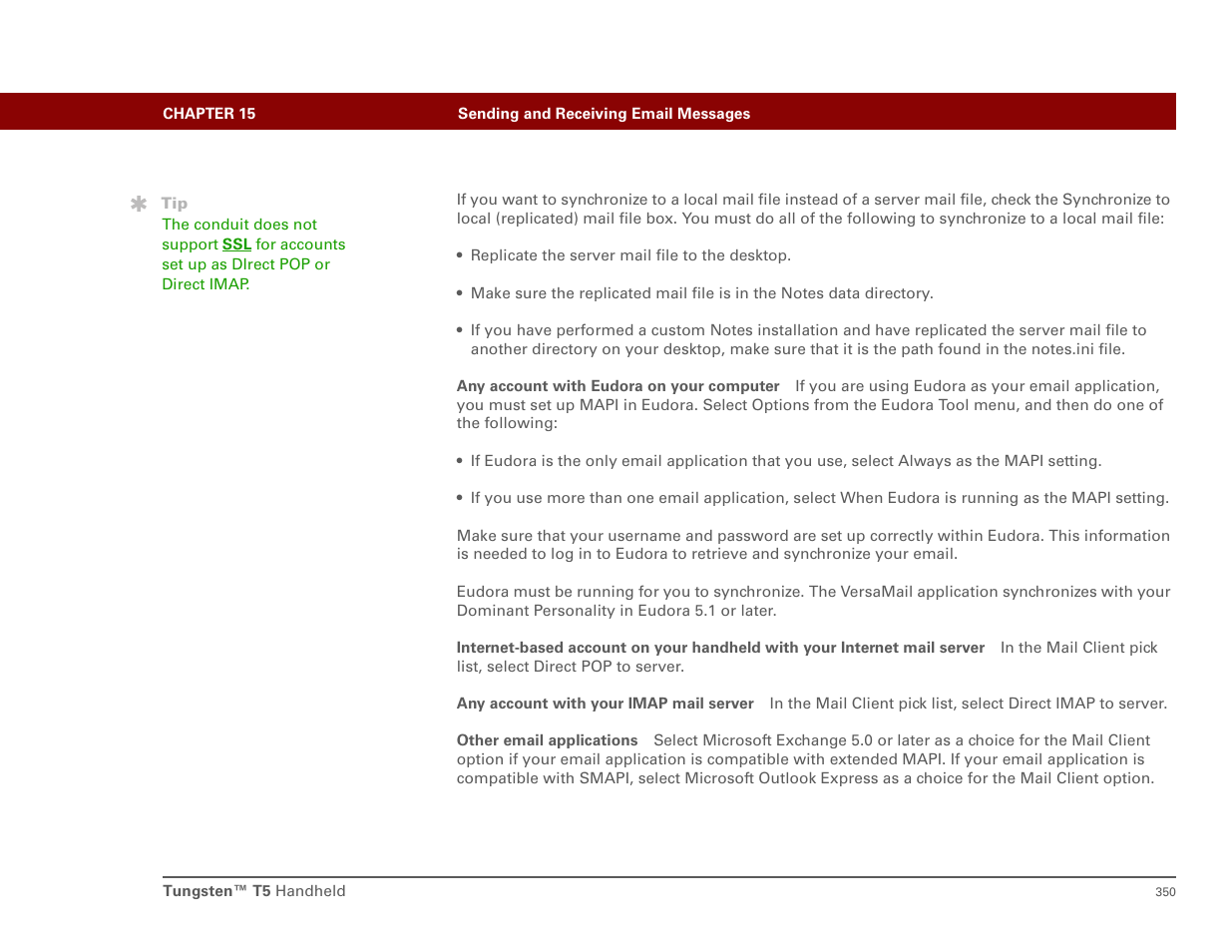 Palm T5 User Manual | Page 372 / 675