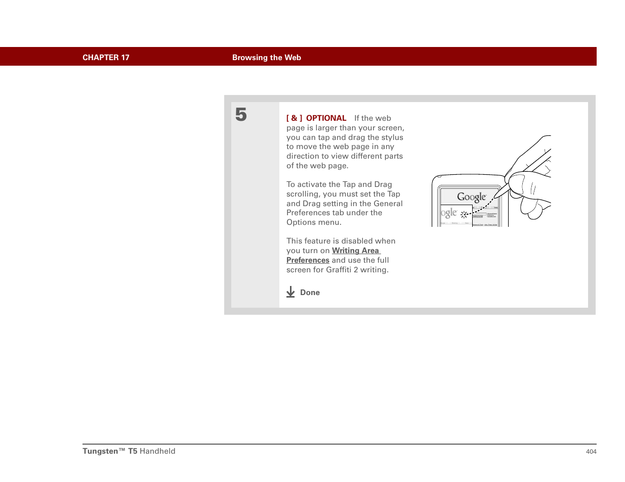 Palm T5 User Manual | Page 426 / 675
