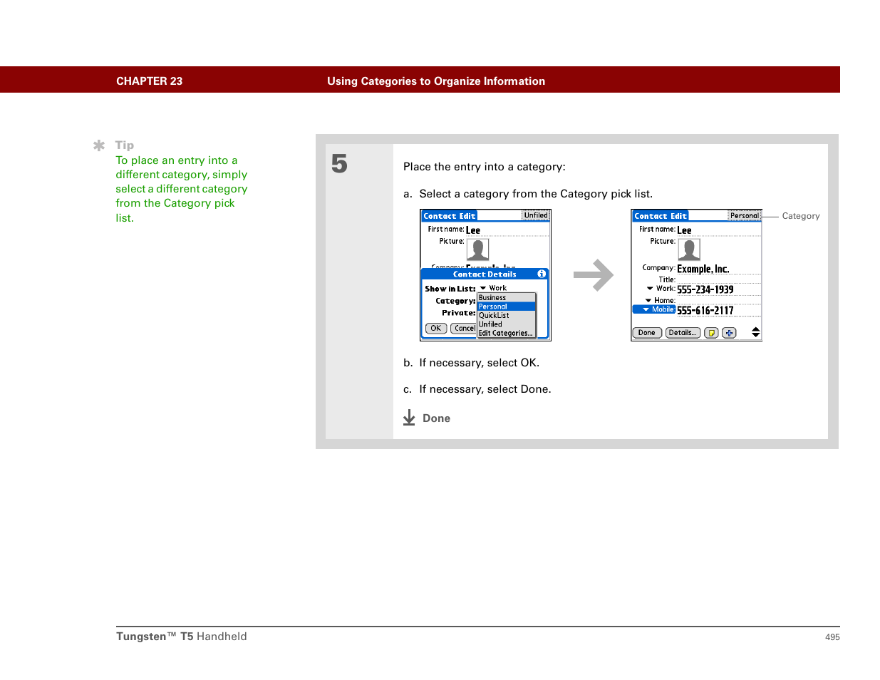 Palm T5 User Manual | Page 517 / 675