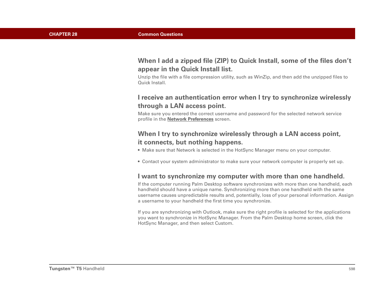 Palm T5 User Manual | Page 620 / 675