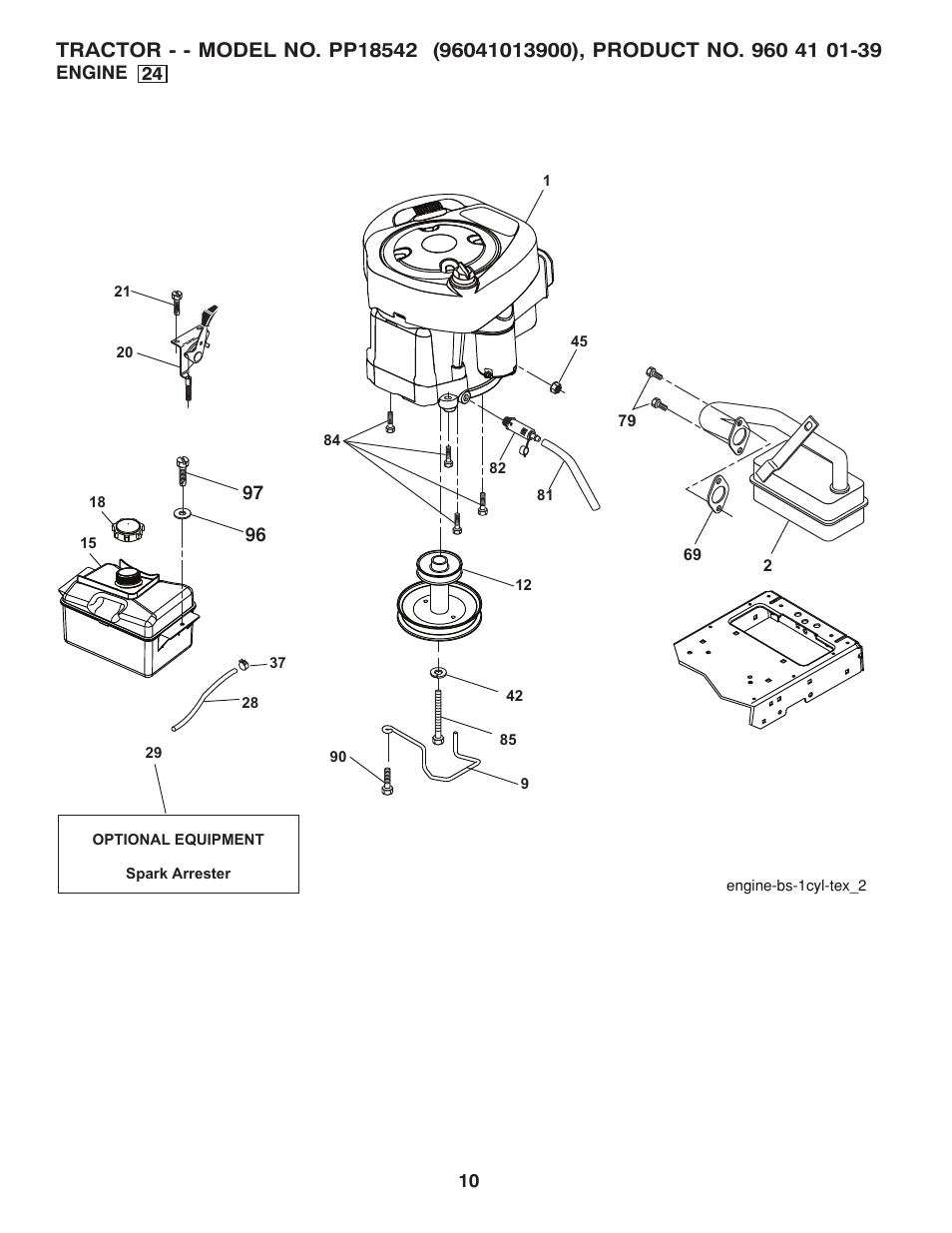 Poulan 96041013900 User Manual | Page 10 / 17