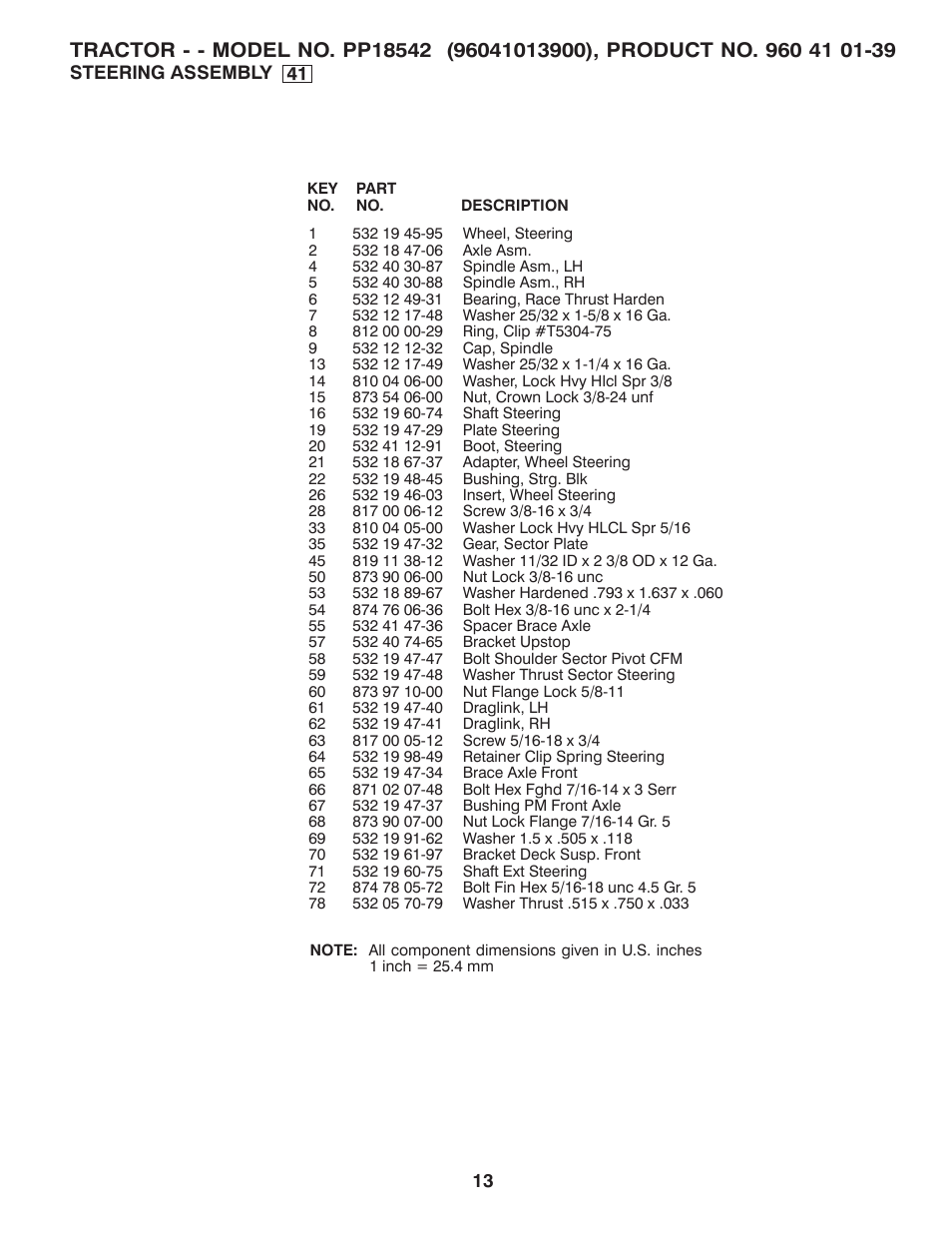 Poulan 96041013900 User Manual | Page 13 / 17