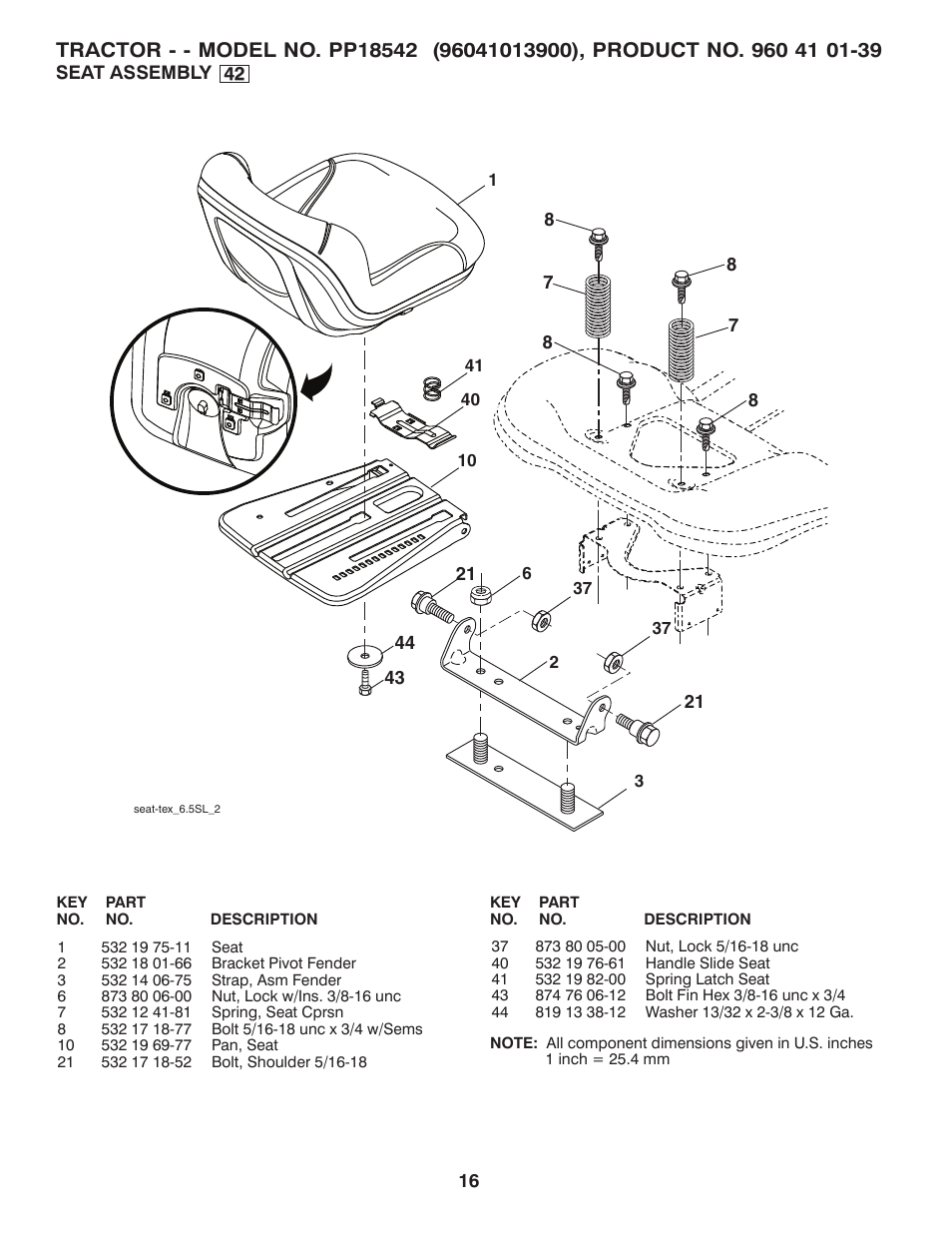 Poulan 96041013900 User Manual | Page 16 / 17