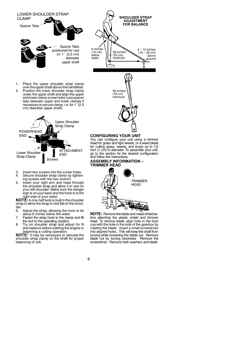 Poulan 952711828 User Manual | Page 6 / 14