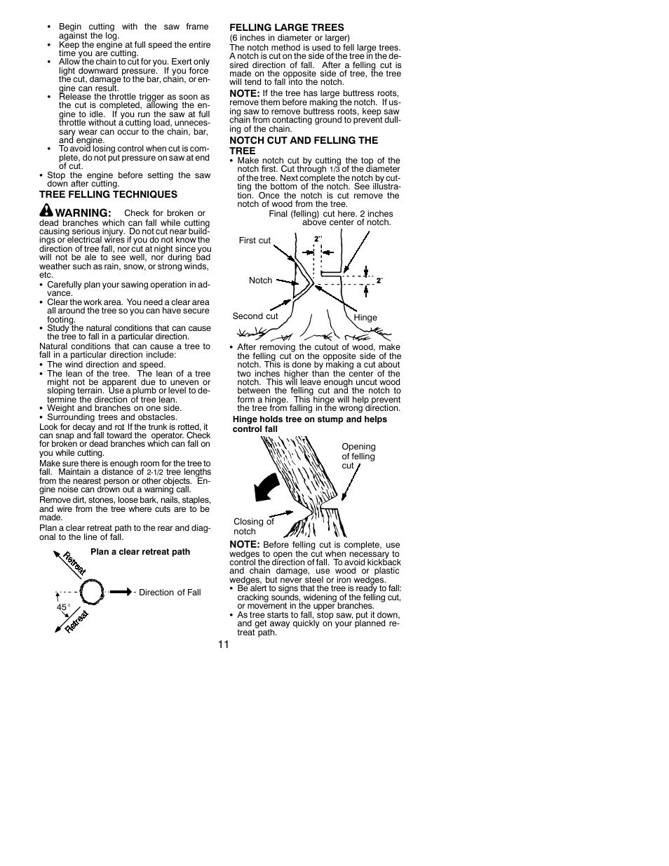 Poulan 260 User Manual | Page 11 / 17