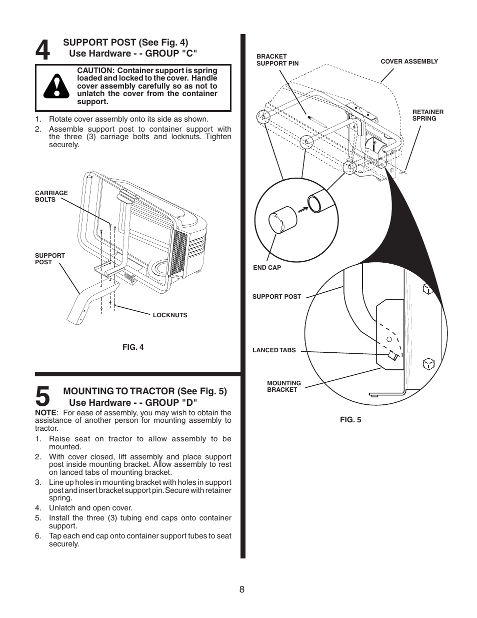 Poulan C38D User Manual | Page 8 / 21