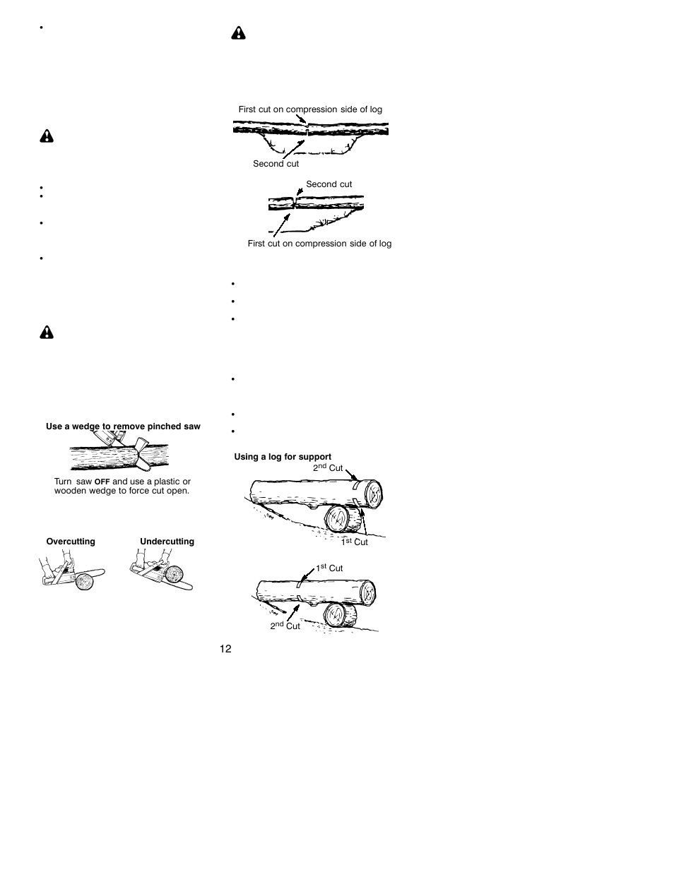 Poulan 2250 LE Series User Manual | Page 12 / 18