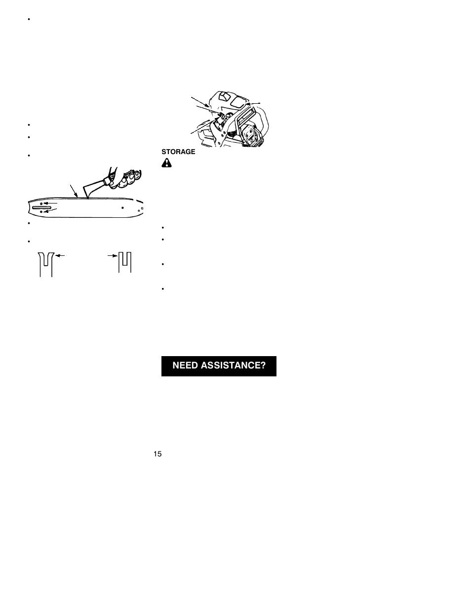Need assistance | Poulan 2250 LE Series User Manual | Page 15 / 18