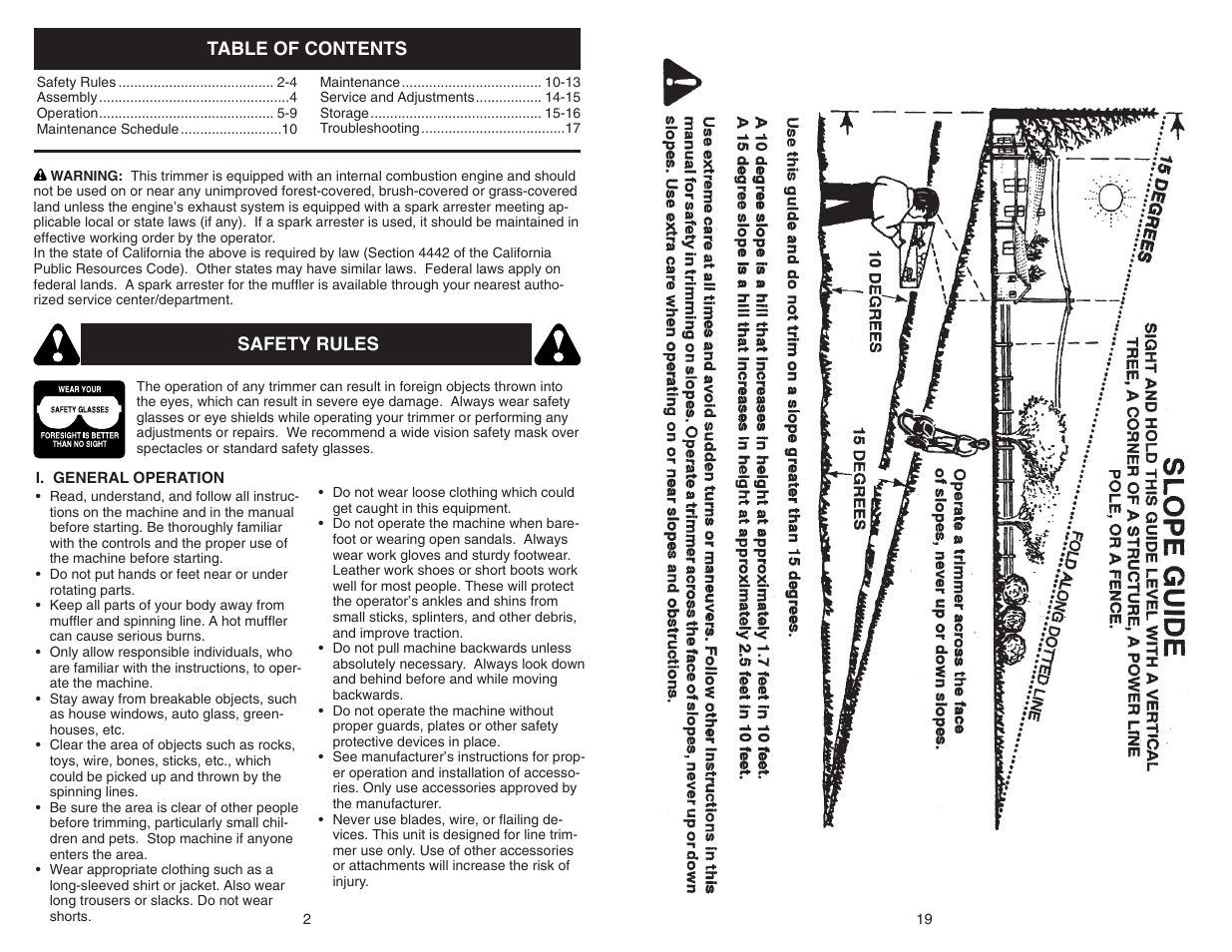 Poulan 177817 User Manual | Page 2 / 20