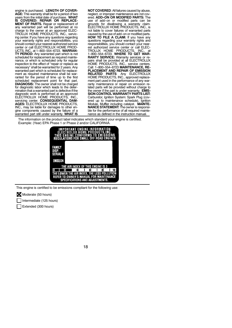 Poulan 530165228 User Manual | Page 18 / 18