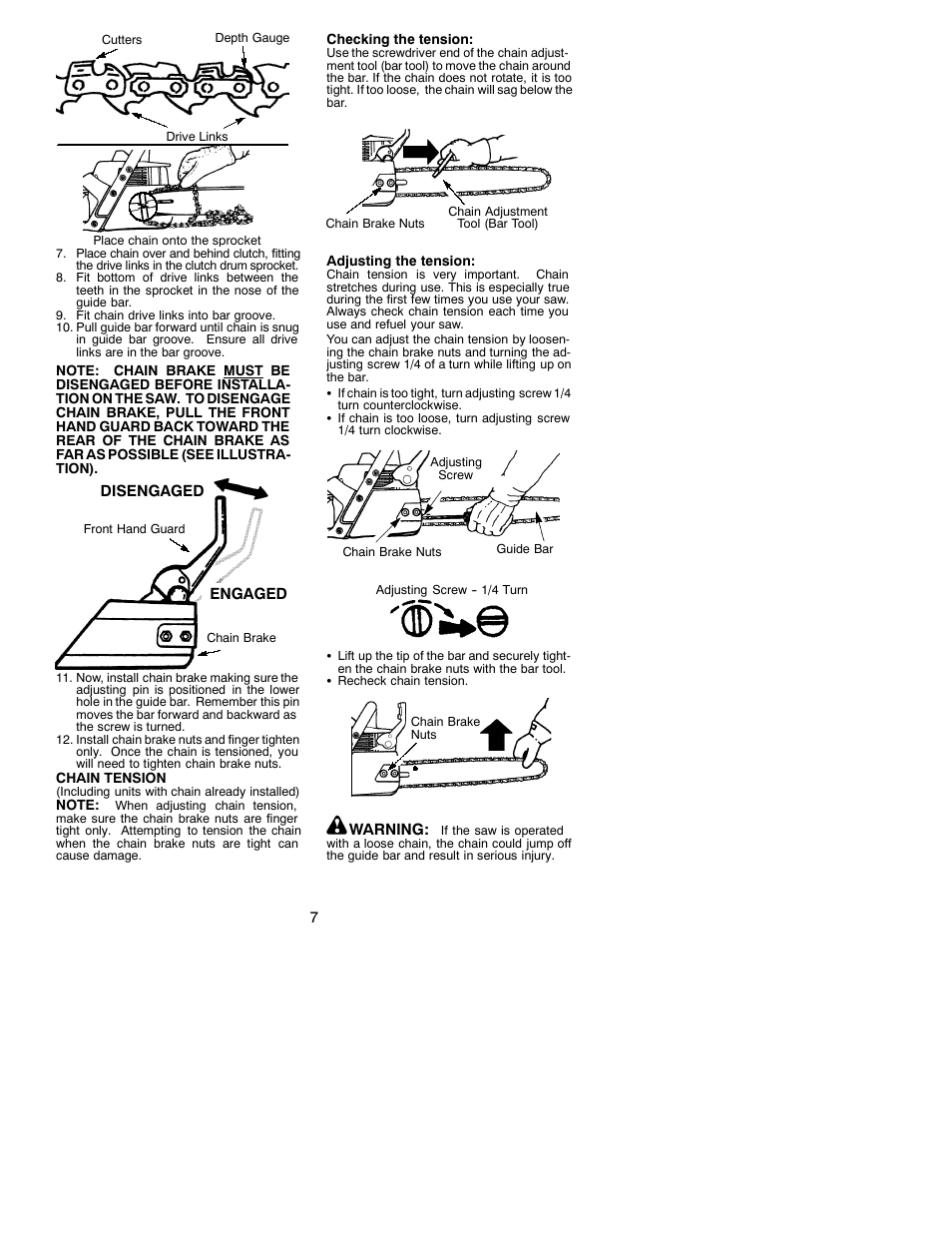 Poulan 2350 User Manual | Page 7 / 17