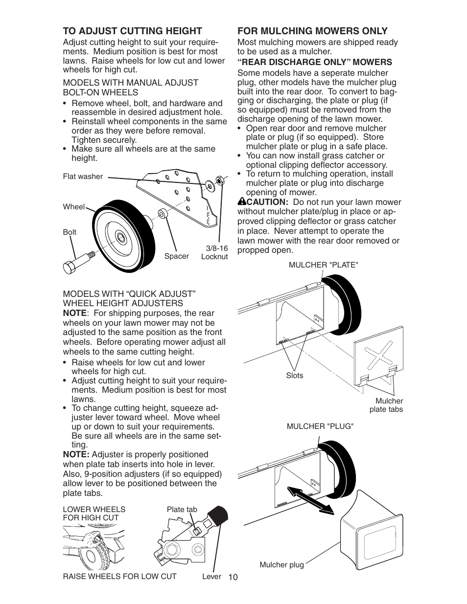 Poulan 172782 User Manual | Page 10 / 24