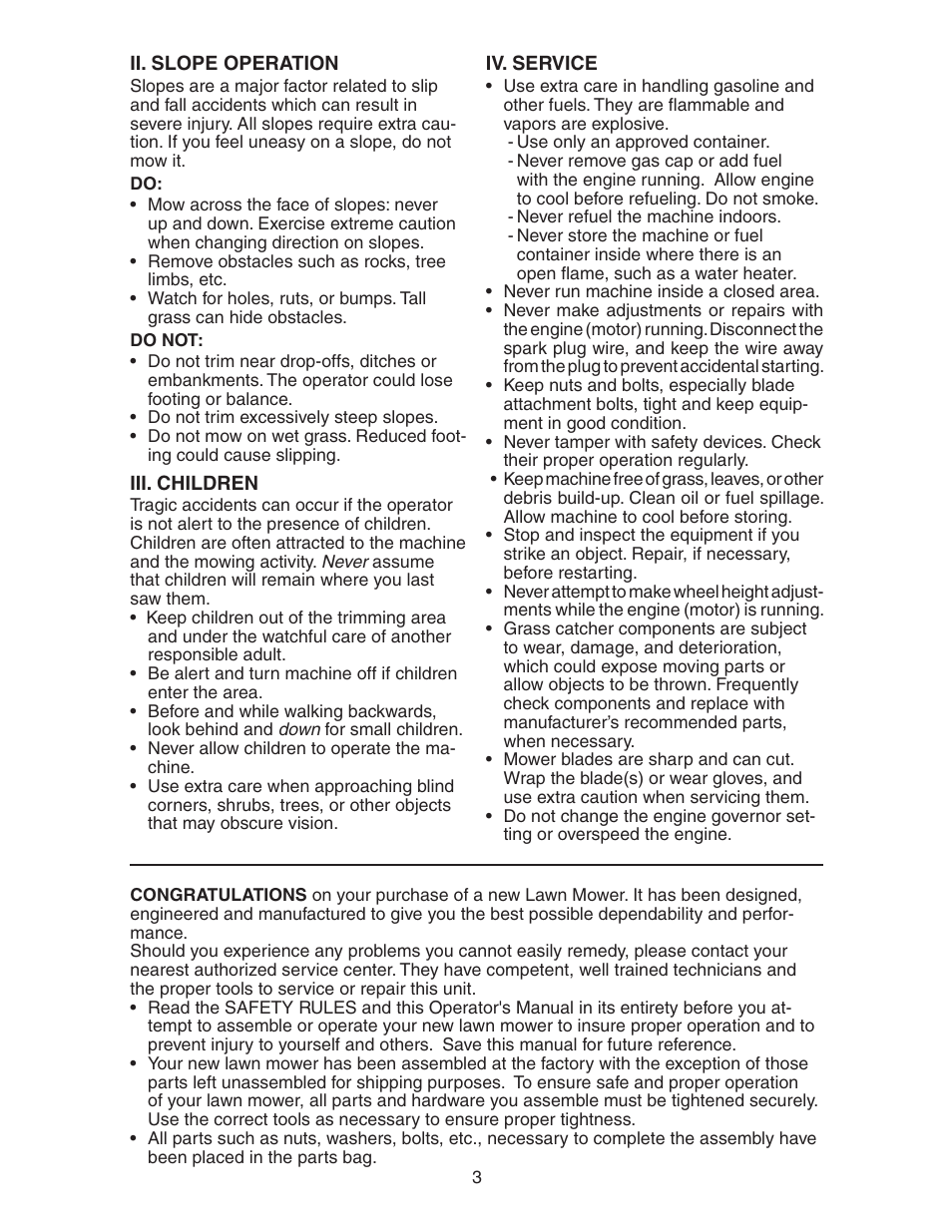 Poulan 172782 User Manual | Page 3 / 24
