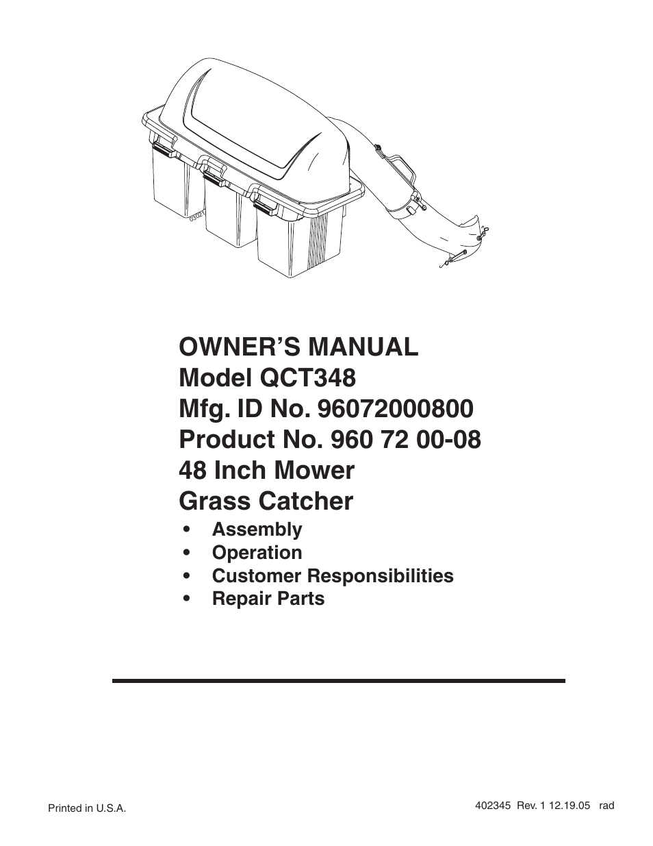 Poulan 402345 User Manual | 11 pages