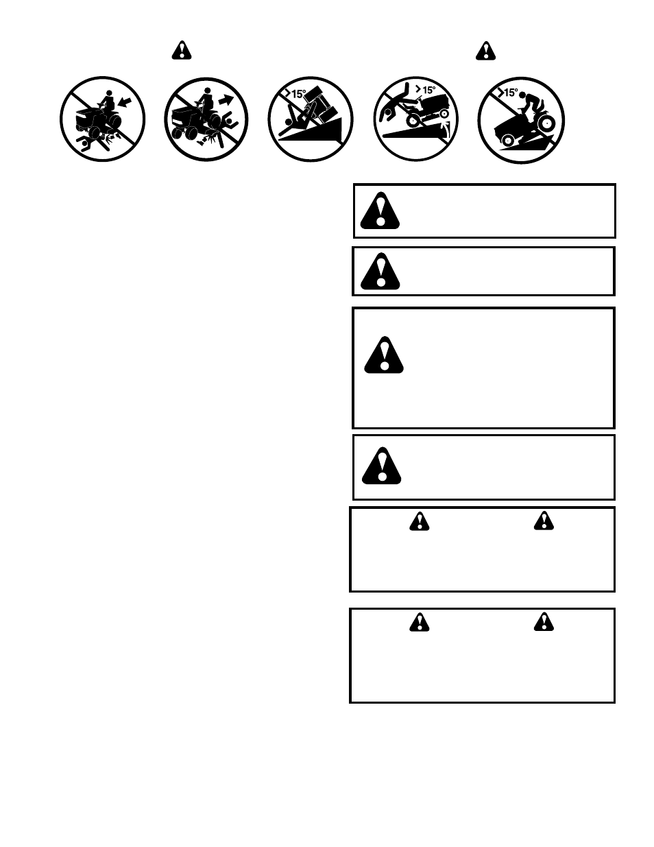 Safety rules, Warning | Poulan 178087 User Manual | Page 3 / 48