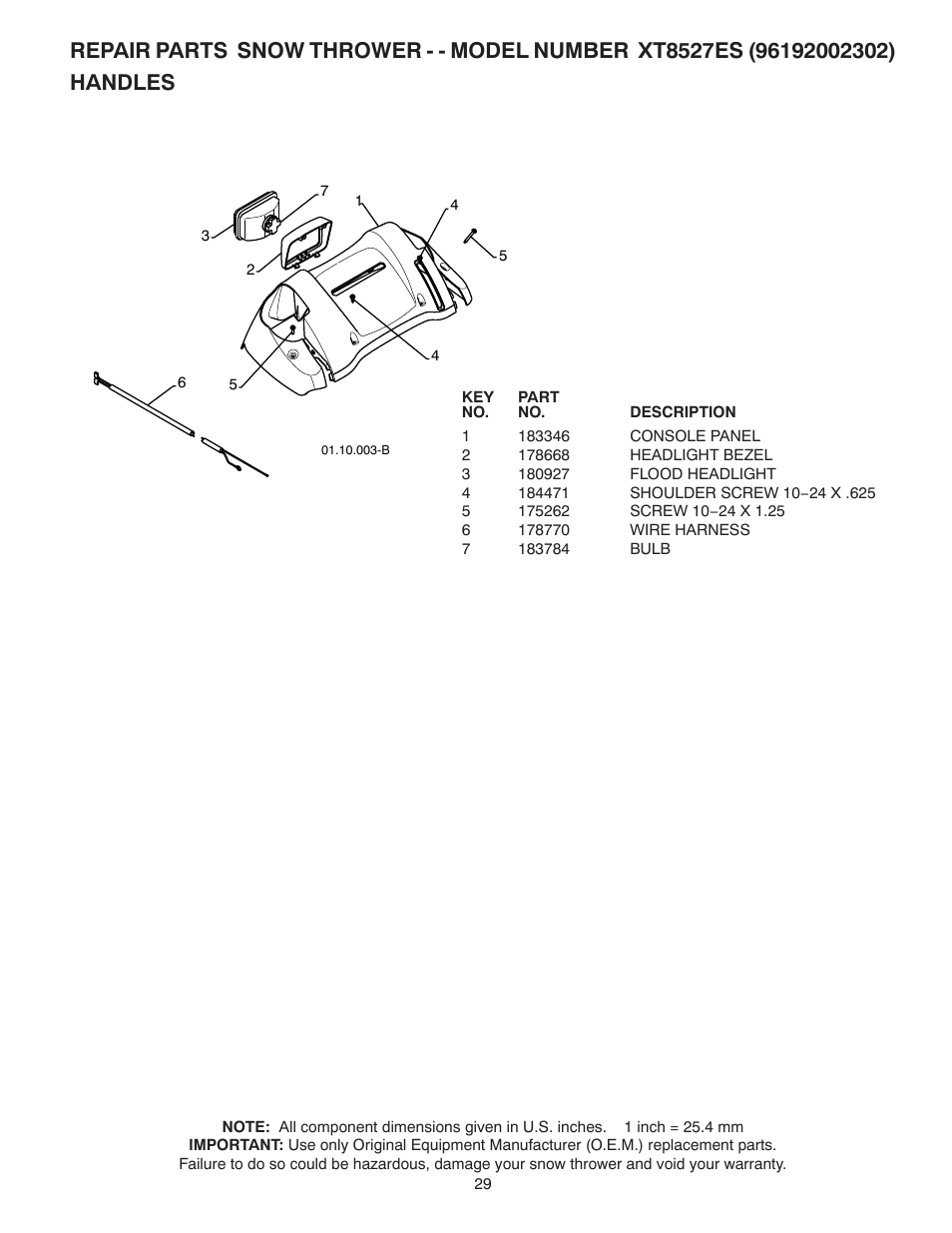 Poulan 422075 User Manual | Page 29 / 40