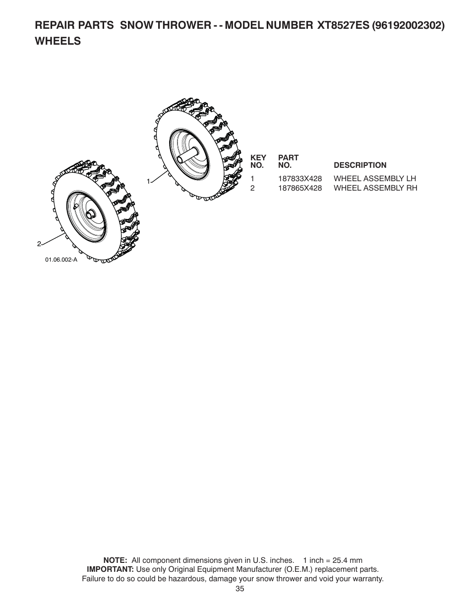 Poulan 422075 User Manual | Page 35 / 40