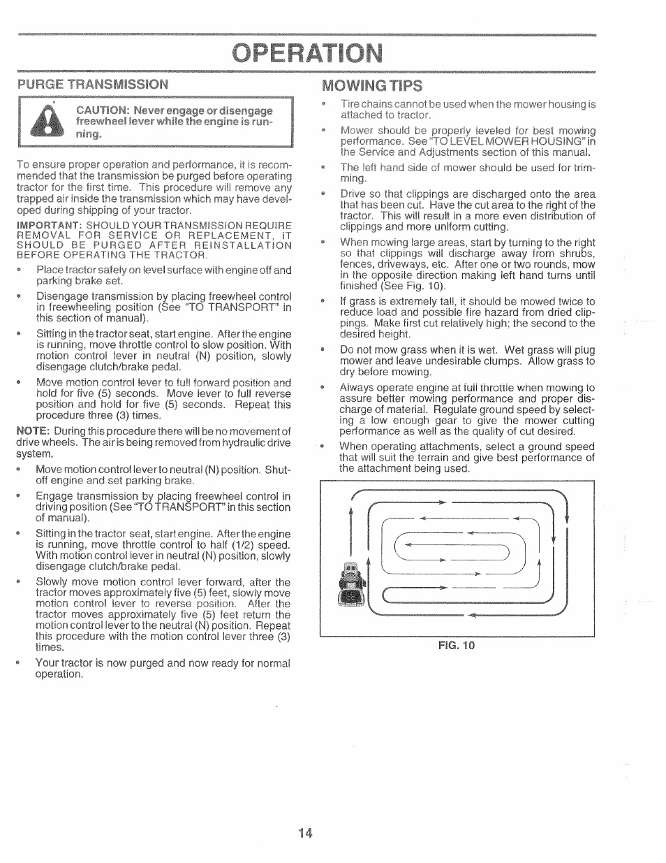 Purge, Р'г.т'аги. tr, Ilowini | Poulan 165370 User Manual | Page 14 / 48