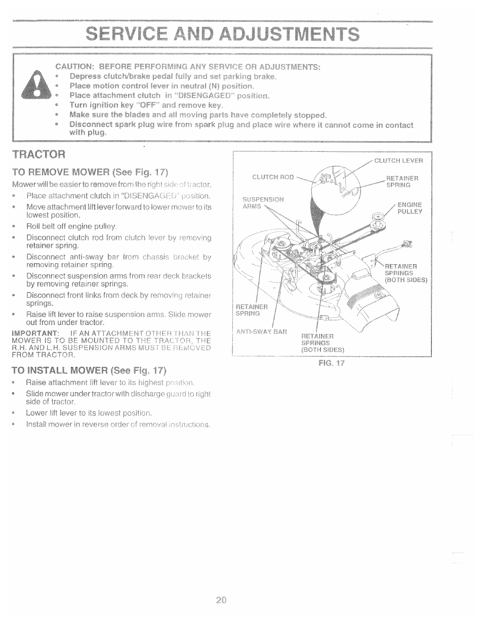 Poulan 165370 User Manual | Page 20 / 48