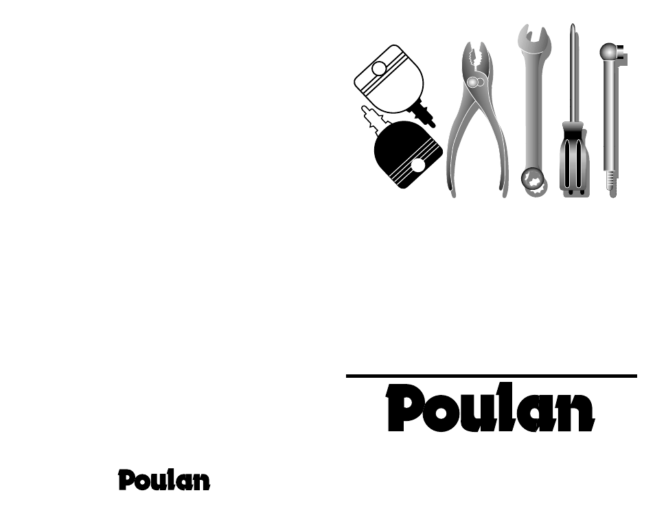 Poulan 177110 User Manual | 24 pages