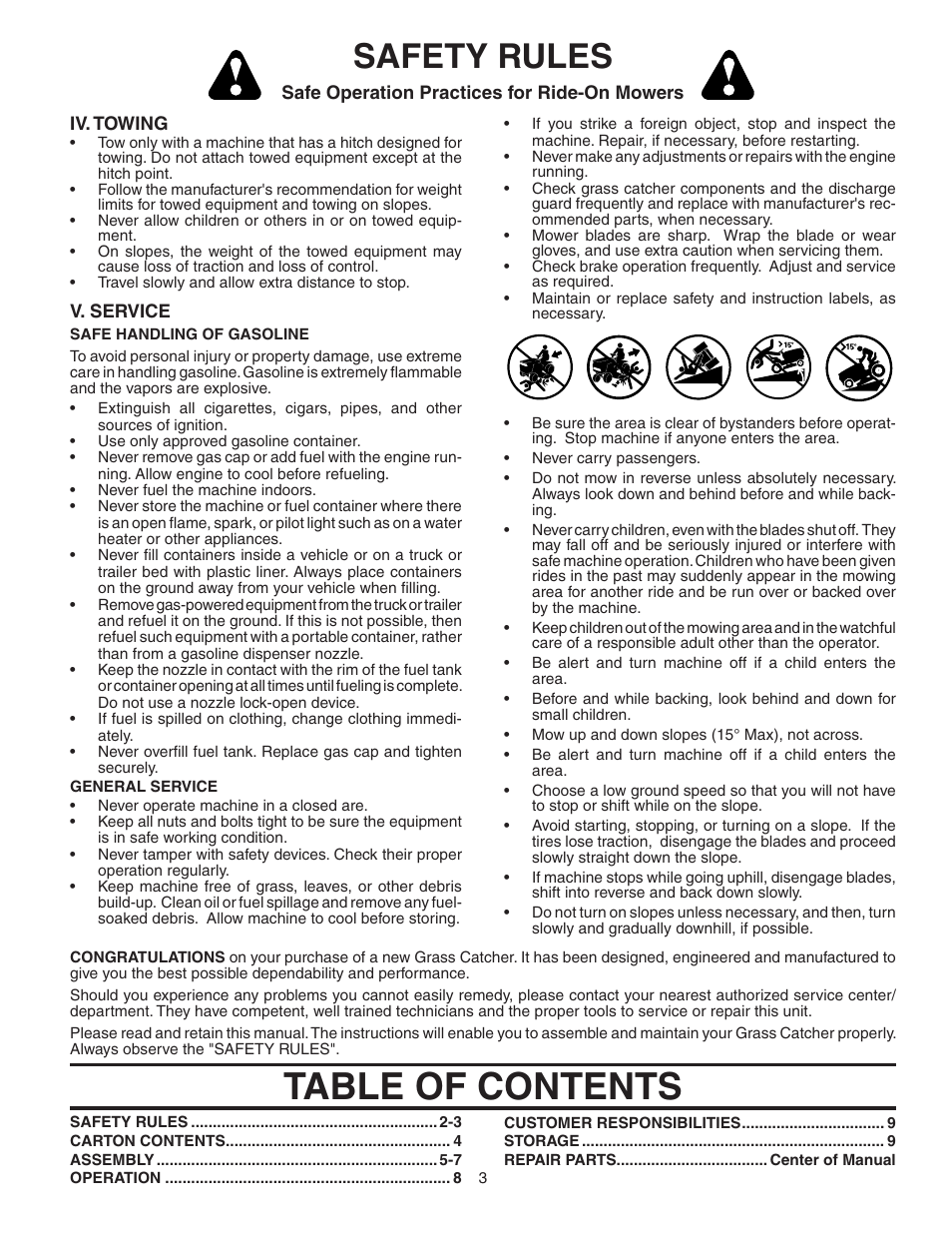 Poulan 960 72 00-12 User Manual | Page 3 / 11
