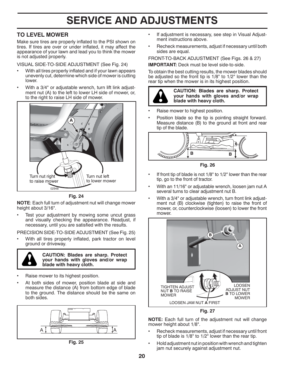 Service and adjustments | Poulan XT 96046002200 User Manual | Page 20 / 28