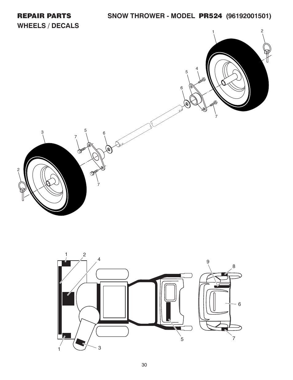 Poulan 415242 User Manual | Page 30 / 32