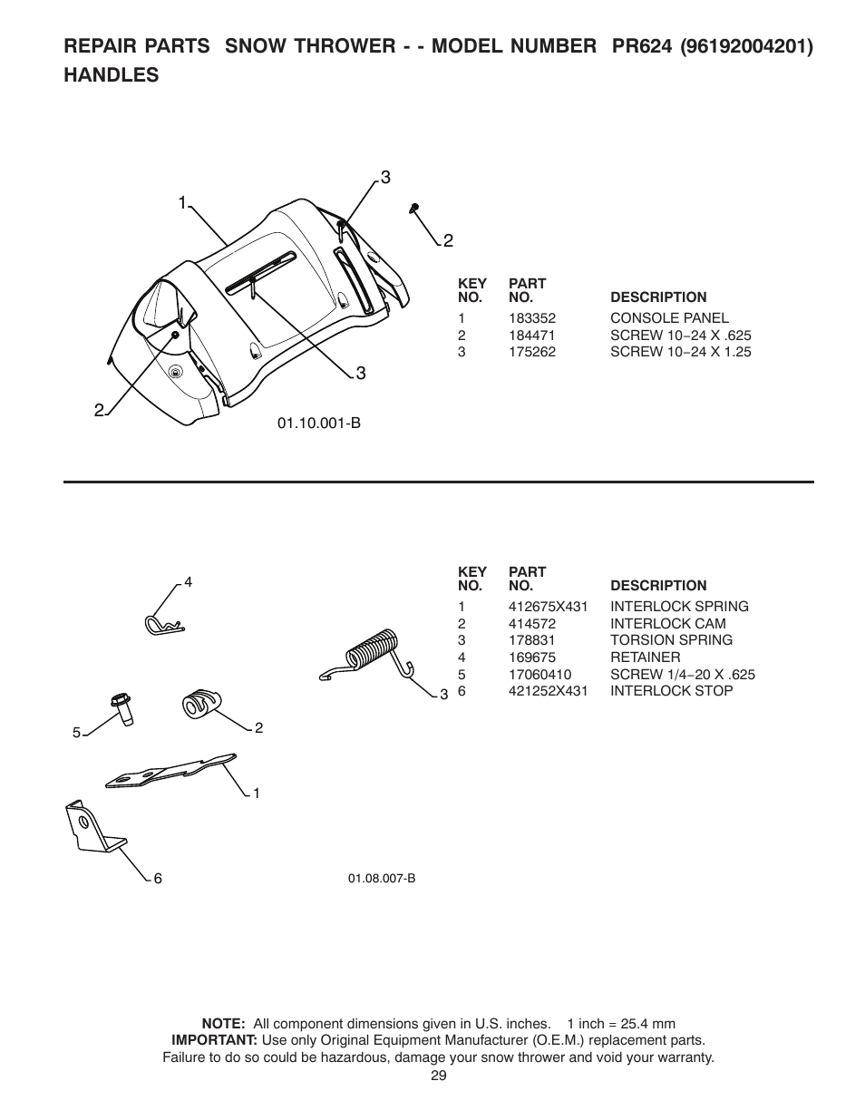 Poulan 96192004201 User Manual | Page 29 / 40