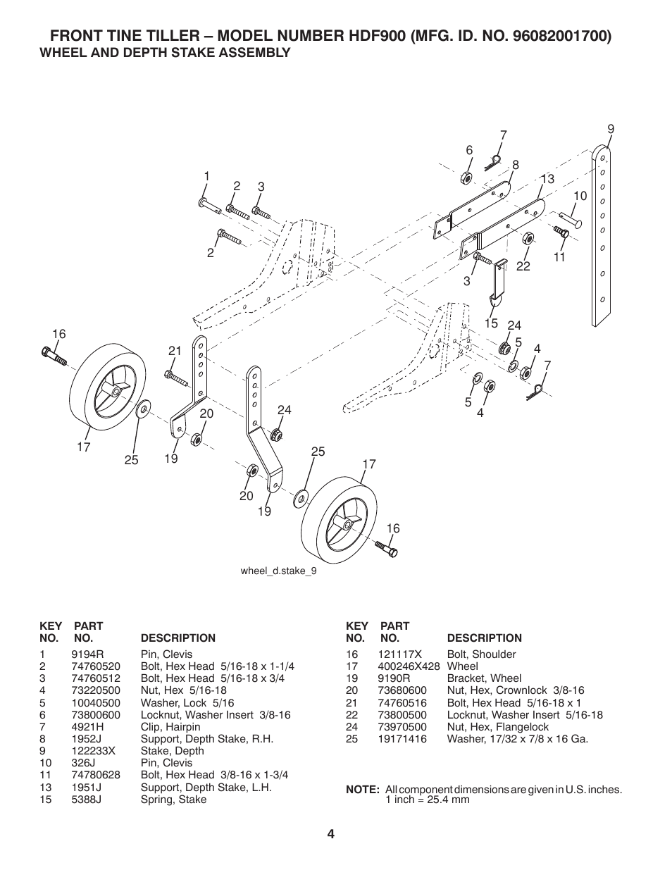 Poulan Pro Front Tine HDF900 User Manual | Page 4 / 8