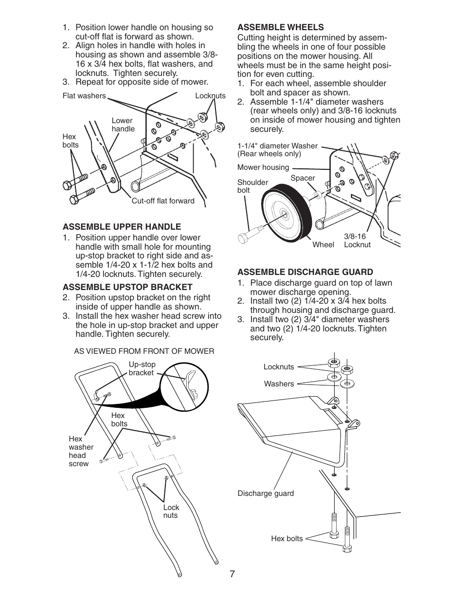 Poulan 20112X92E0 User Manual | Page 7 / 18