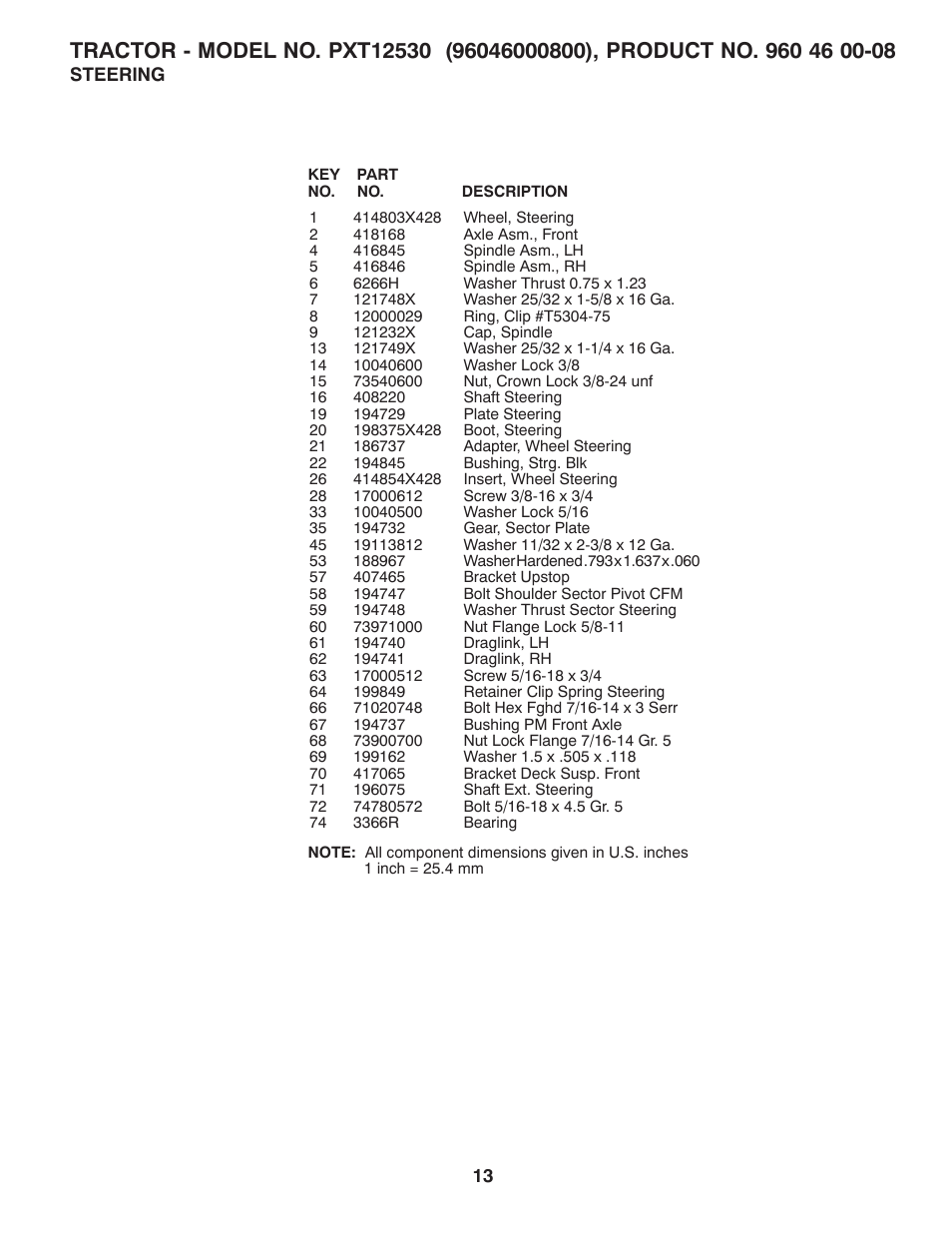 Poulan XT 96046000800 User Manual | Page 13 / 20