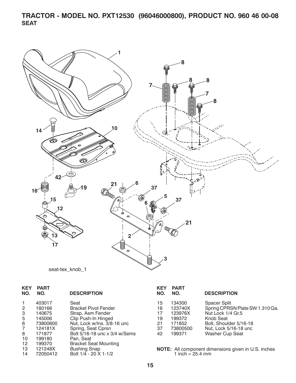 Poulan XT 96046000800 User Manual | Page 15 / 20