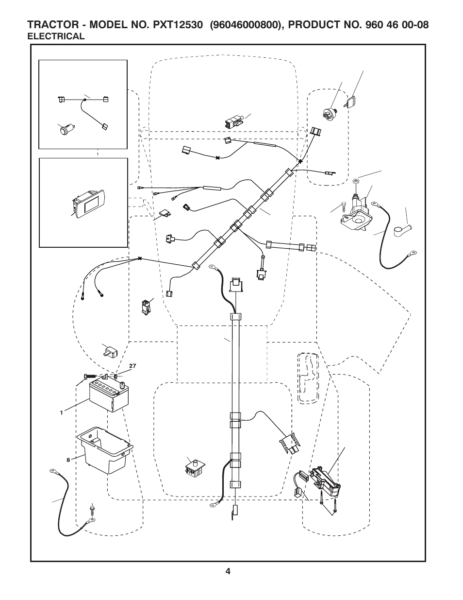 Poulan XT 96046000800 User Manual | Page 4 / 20