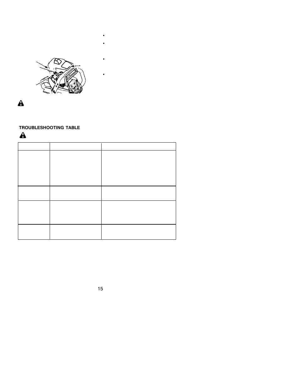 Poulan 530163243 User Manual | Page 15 / 17