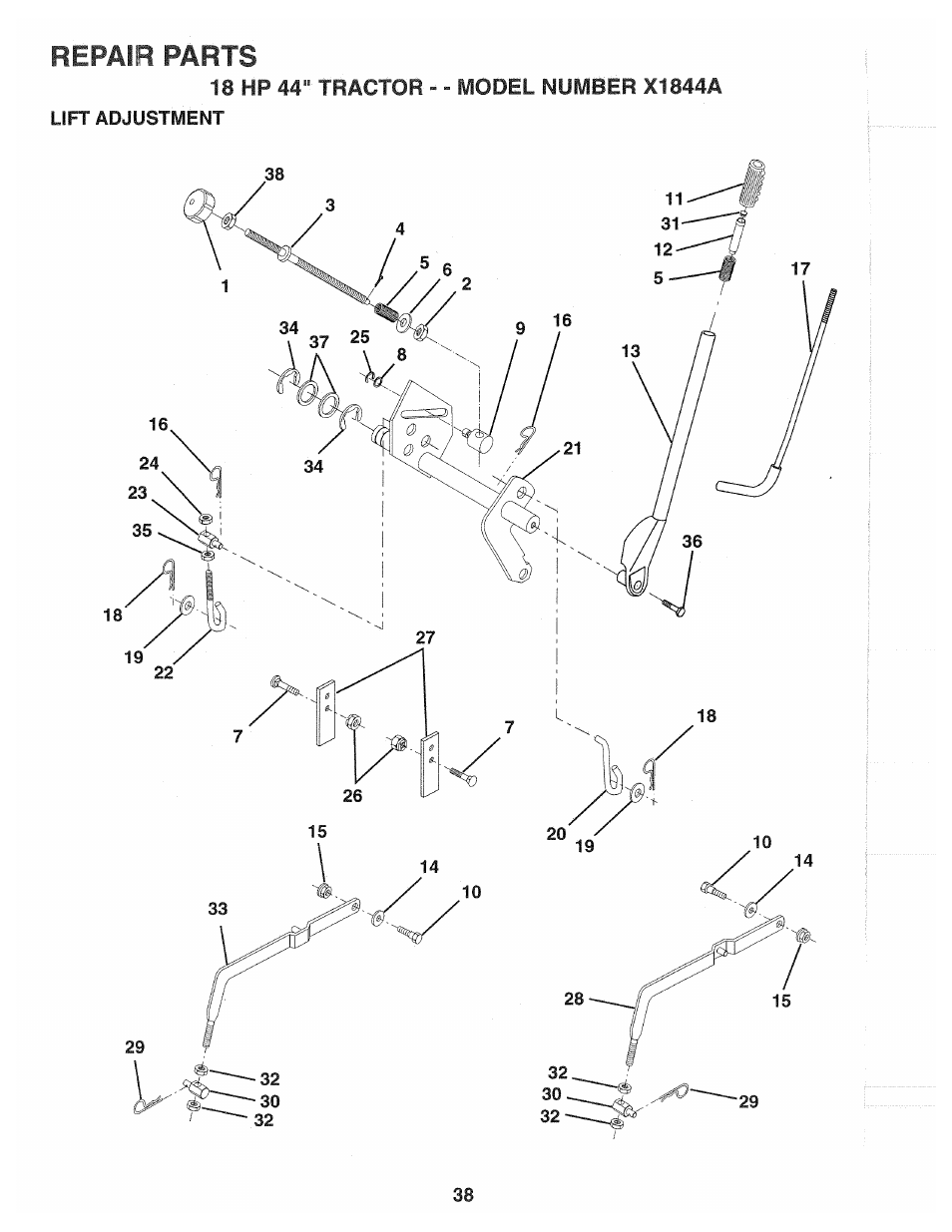 Poulan 139700 User Manual | Page 38 / 48