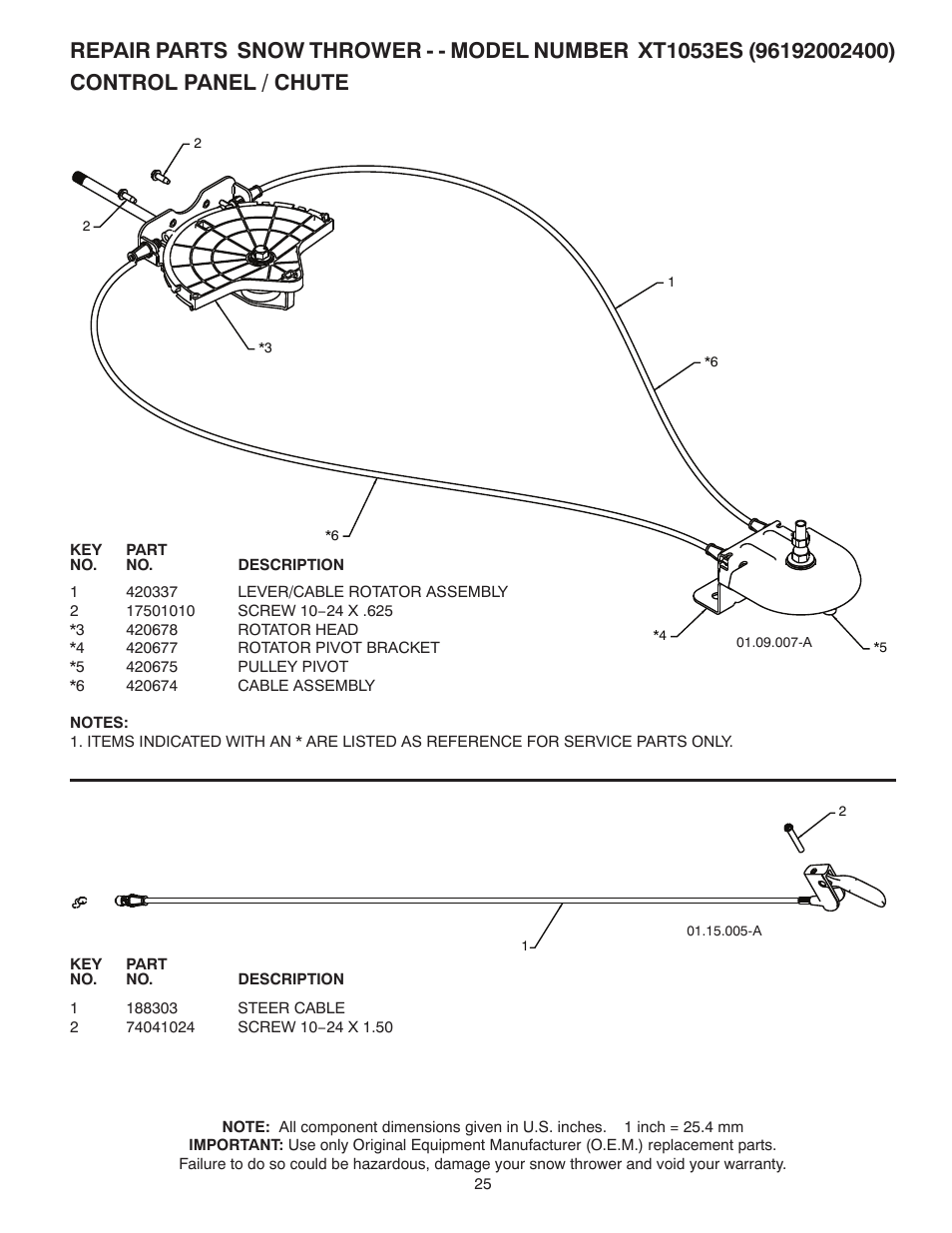 Poulan 422077 User Manual | Page 25 / 40