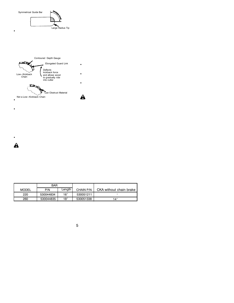 Poulan 530163654 User Manual | Page 5 / 18