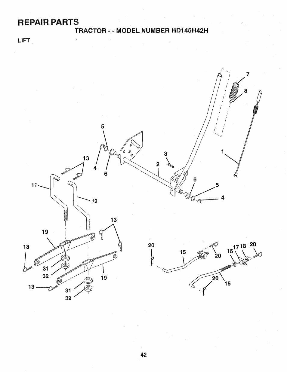 Poulan 163022 User Manual | Page 42 / 52
