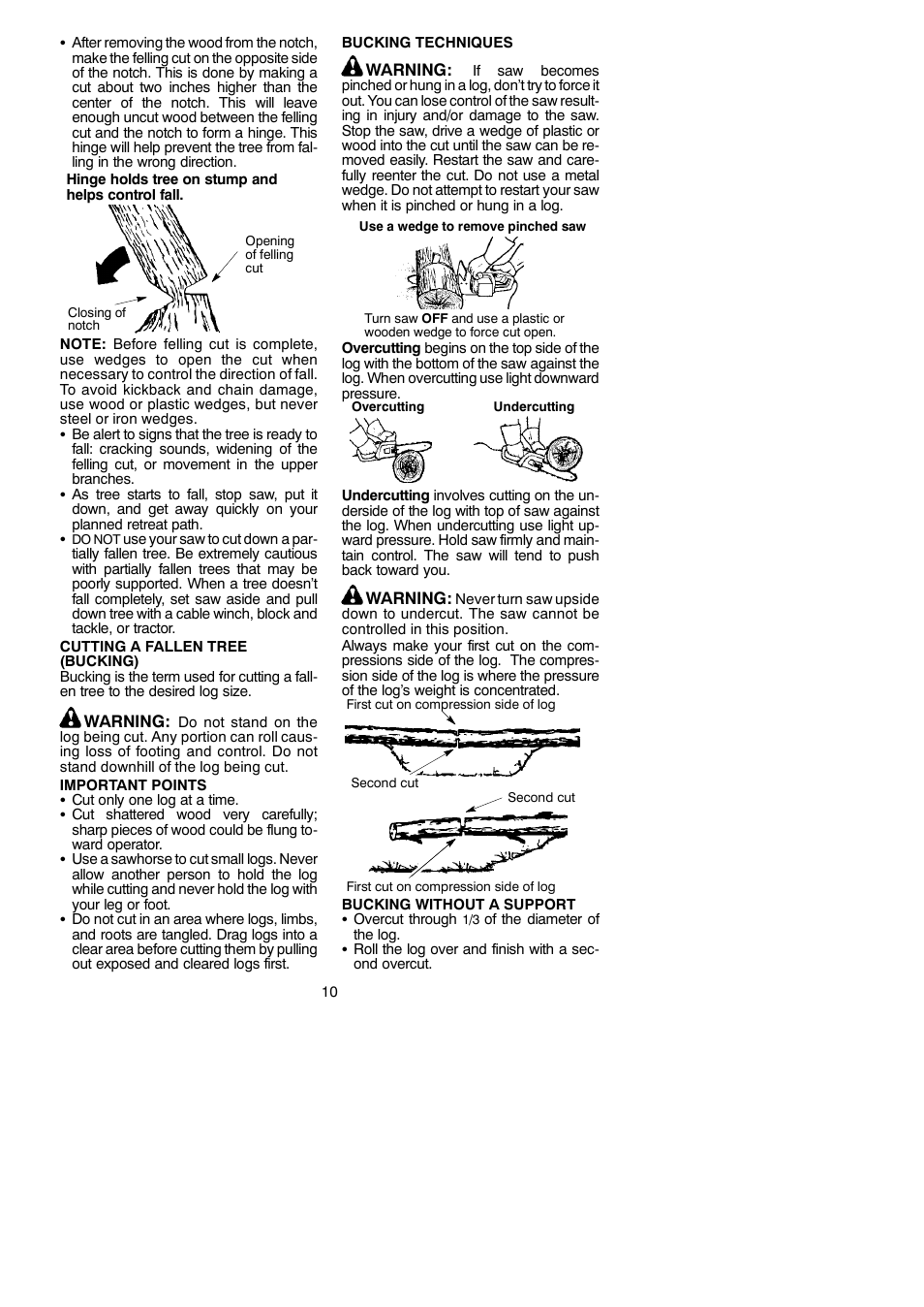 Poulan Pro PP400E User Manual | Page 10 / 16