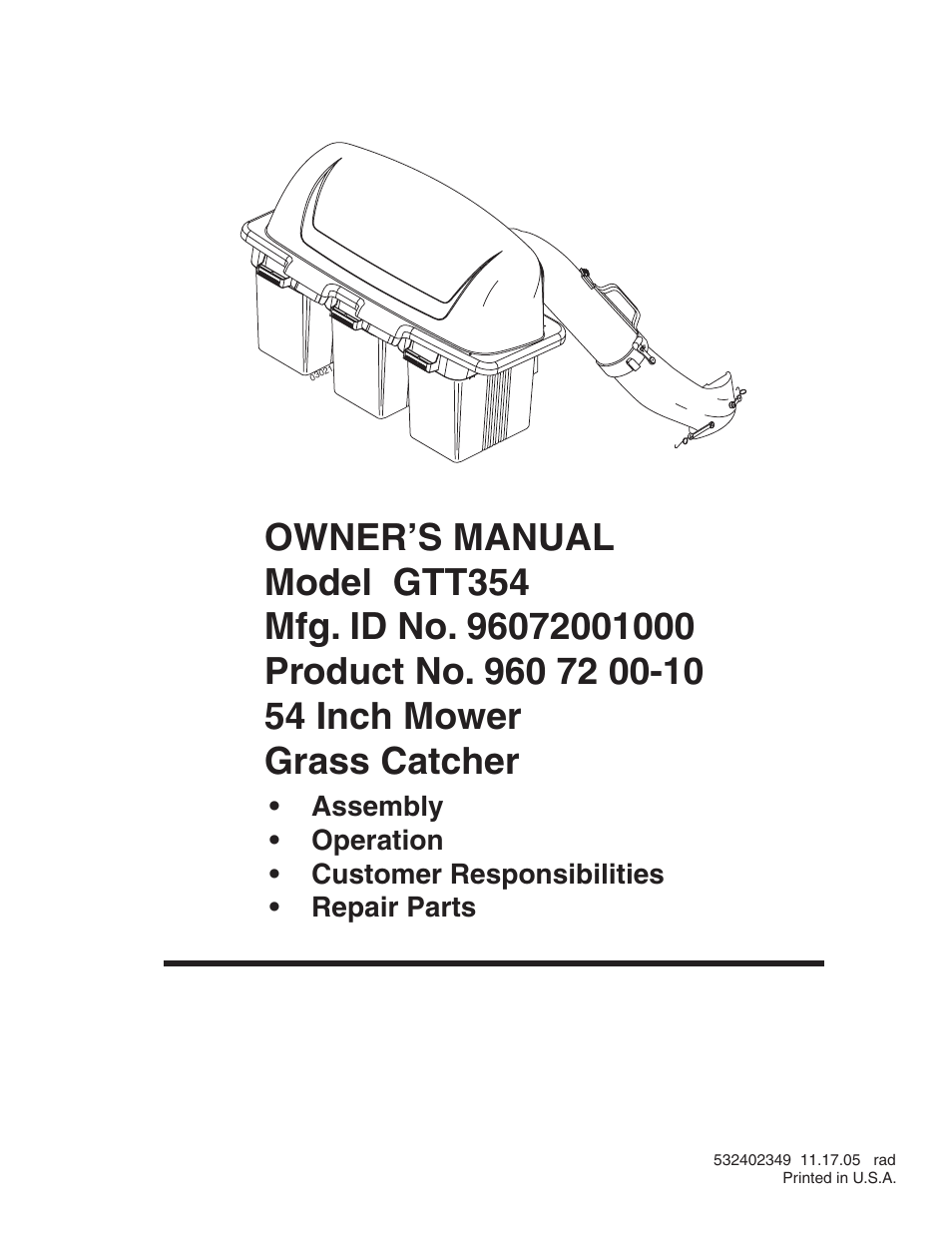 Poulan 96072001000 User Manual | 11 pages