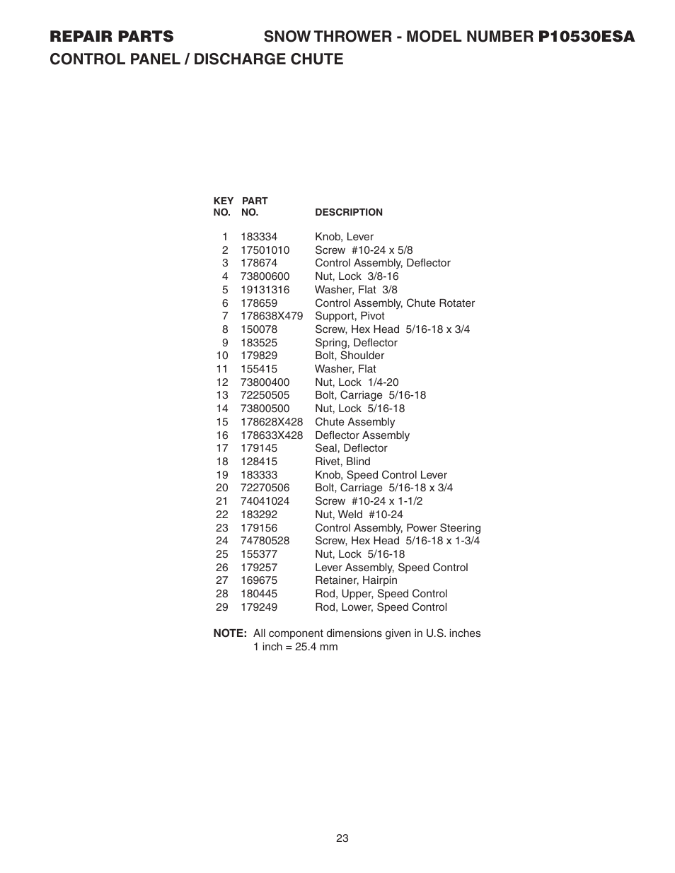 Poulan 185136 User Manual | Page 23 / 32