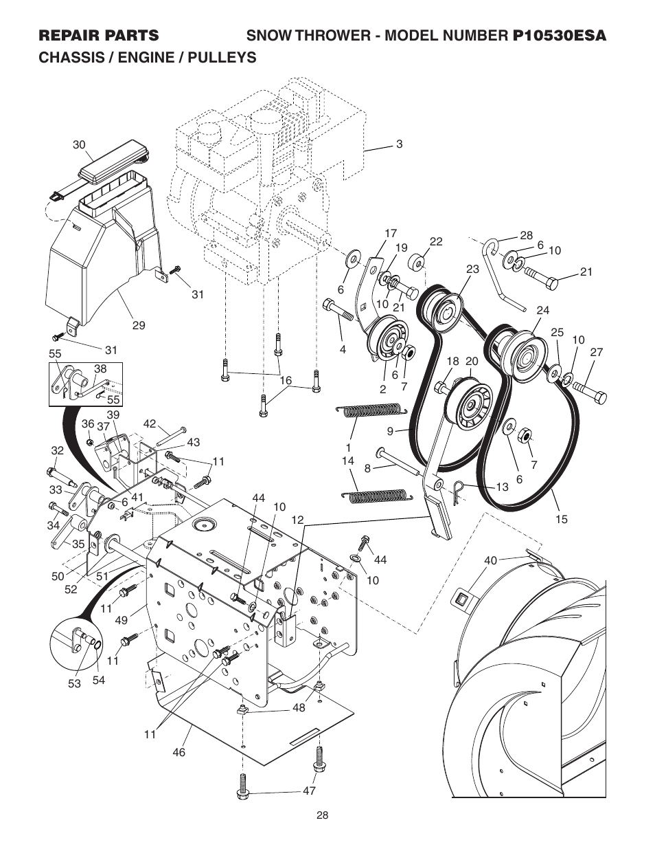 Poulan 185136 User Manual | Page 28 / 32