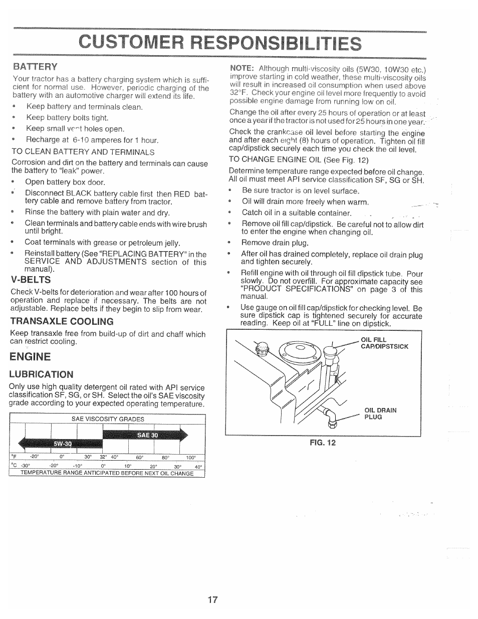 Глргтттв, Rfspr.nsibfl, Engine | Poulan 166120 User Manual | Page 17 / 46