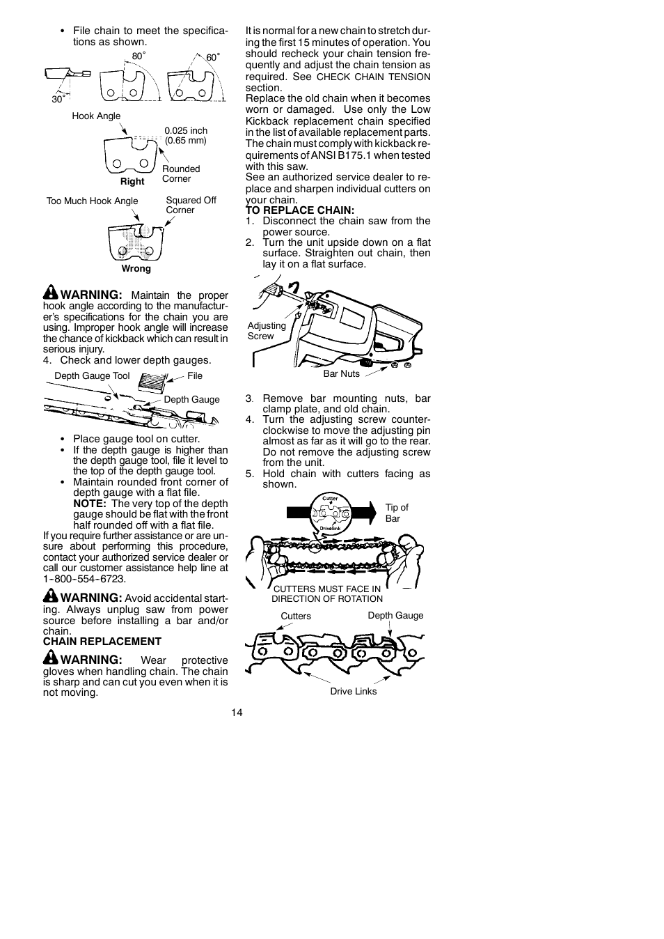 Poulan 115259626 User Manual | Page 14 / 17