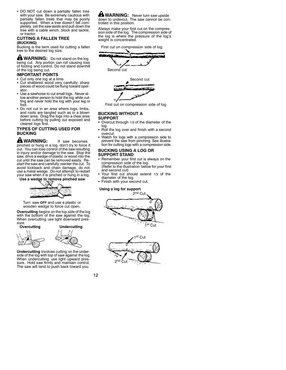 Poulan 530086680 User Manual | Page 12 / 17