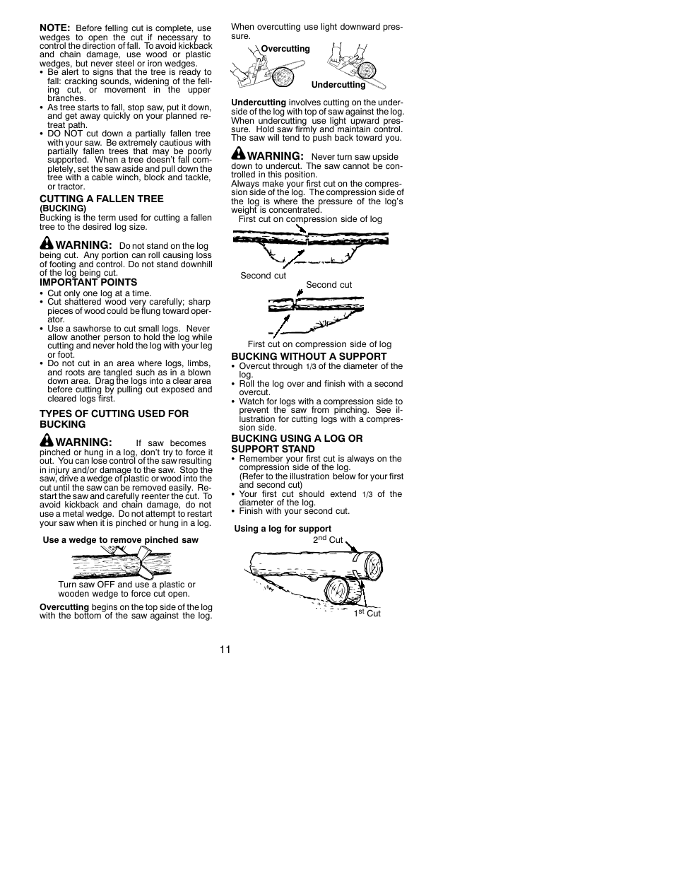 Poulan 1950 User Manual | Page 11 / 16