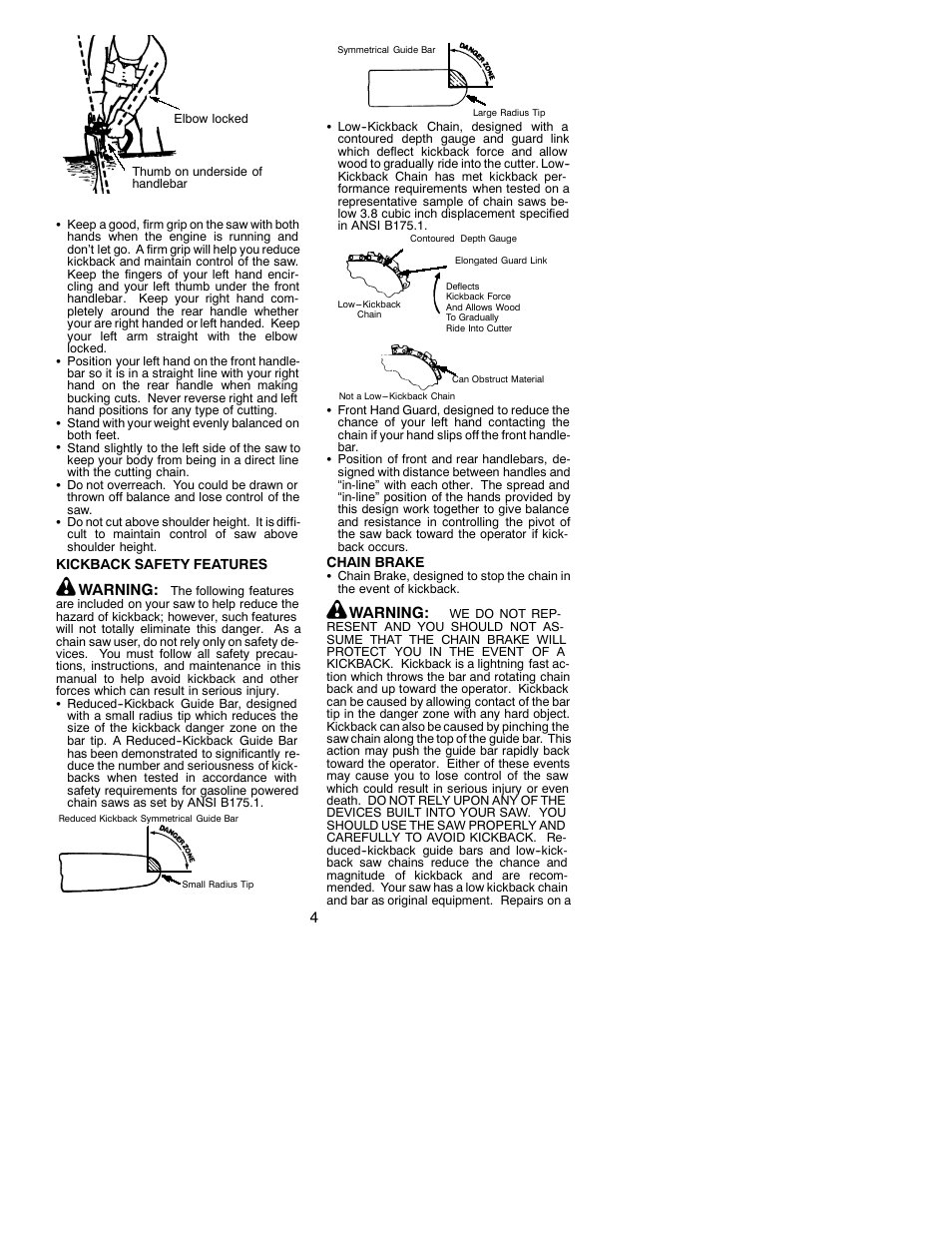 Poulan 1950 User Manual | Page 4 / 16