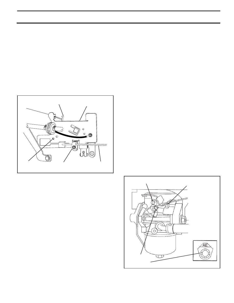 Service and adjustments, Engine | Poulan 173282 User Manual | Page 23 / 48