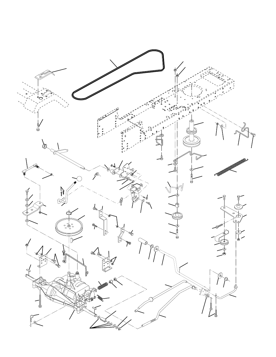 Repair parts, Tractor - - model number ppr1742stc | Poulan 173282 User Manual | Page 32 / 48
